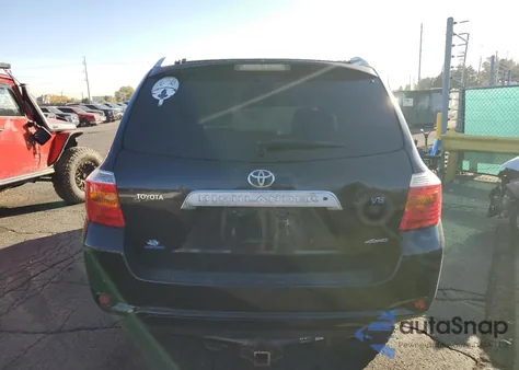 2008 Toyota Highlander Limited from USA, damaged, VIN JTEES42A582061465